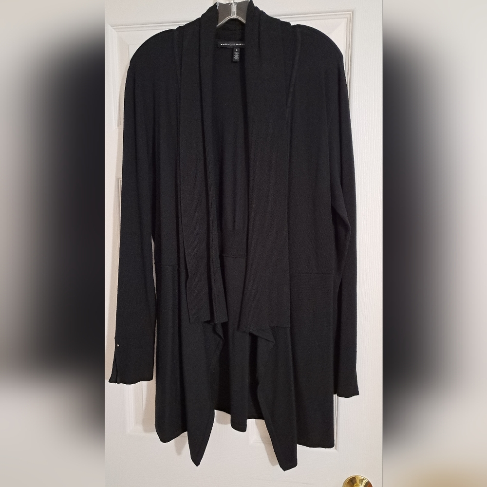 WHBM Black Sweater/Cardigan